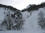 04 Dal canalone d'Alben pericolo di slavina